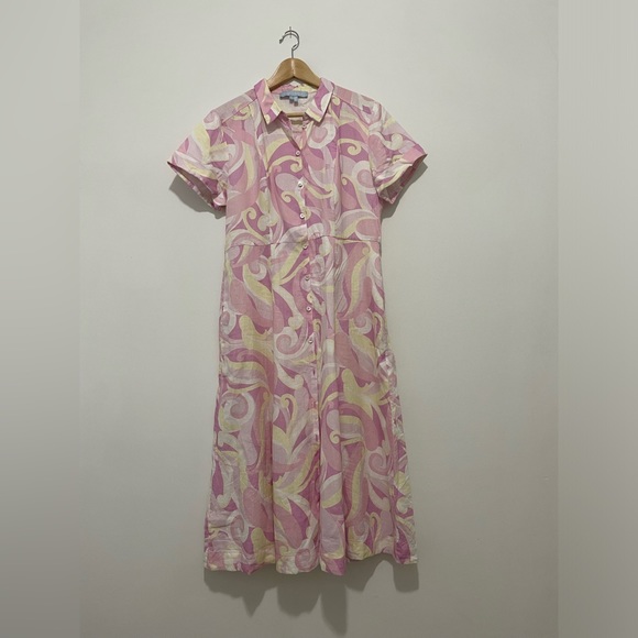 Hill House Home Lily Shirt Dress size L - Picture 2 of 5
